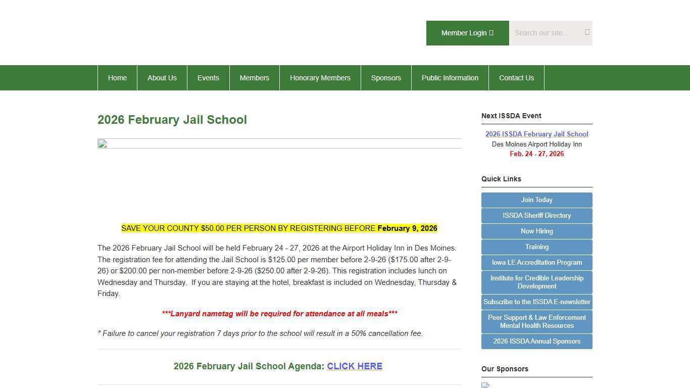 2026 February Jail School