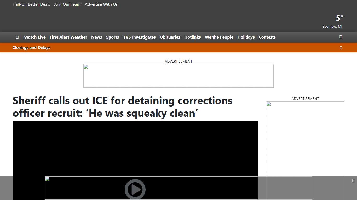 Sheriff calls out ICE for detaining corrections officer recruit: ‘He was squeaky clean’